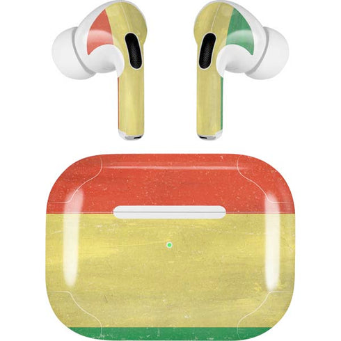 Bolivia Flag Distressed AirPods Pro 2nd Gen Skin