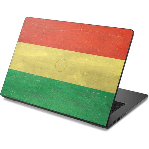 Bolivia Flag Distressed Dell Chromebook Skin