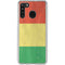 Bolivia Flag Distressed Galaxy A21 Clear Case