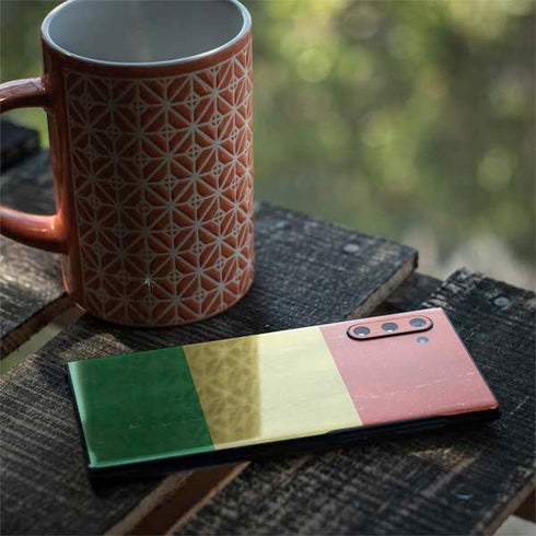 Bolivia Flag Distressed Galaxy Note 10 Skin
