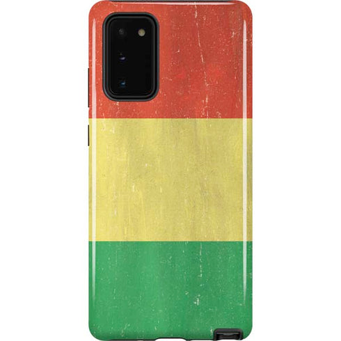 Bolivia Flag Distressed Galaxy Note20 5G Pro Case