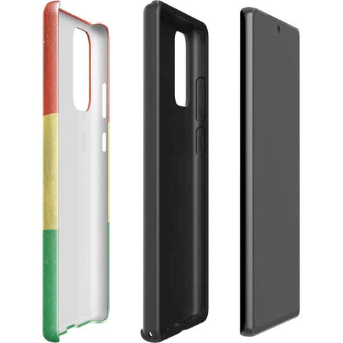 Bolivia Flag Distressed Galaxy Note20 5G Pro Case