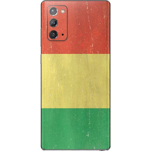Bolivia Flag Distressed Galaxy Note20 5G Skin