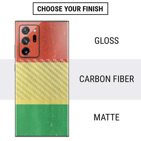 Bolivia Flag Distressed Galaxy Note20 Ultra 5G Skin