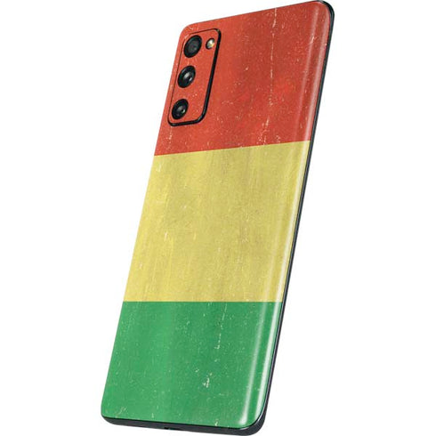 Bolivia Flag Distressed Galaxy S20 Fan Edition Skin