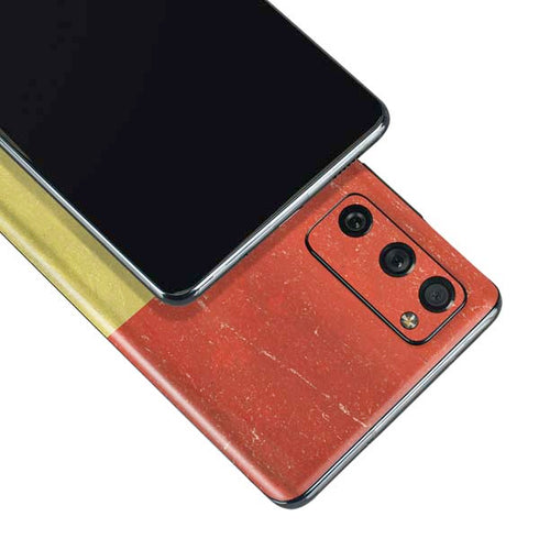 Bolivia Flag Distressed Galaxy S20 Fan Edition Skin