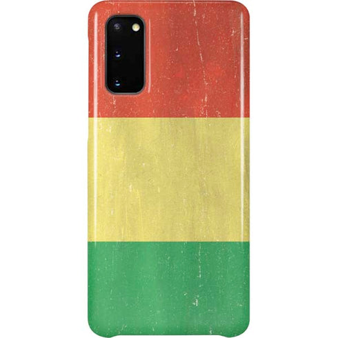 Bolivia Flag Distressed Galaxy S20 Lite Case