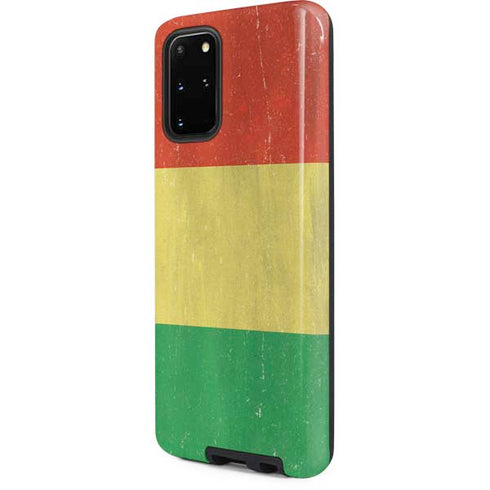 Bolivia Flag Distressed Galaxy S20 Plus Pro Case