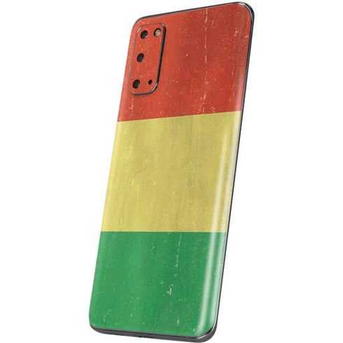 Bolivia Flag Distressed Galaxy S20 Skin