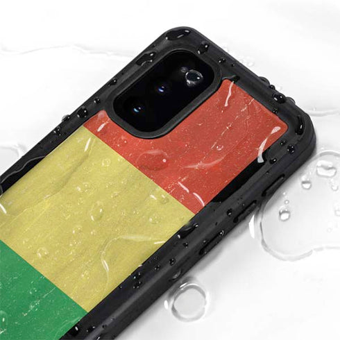 Bolivia Flag Distressed Galaxy S20 Waterproof Case