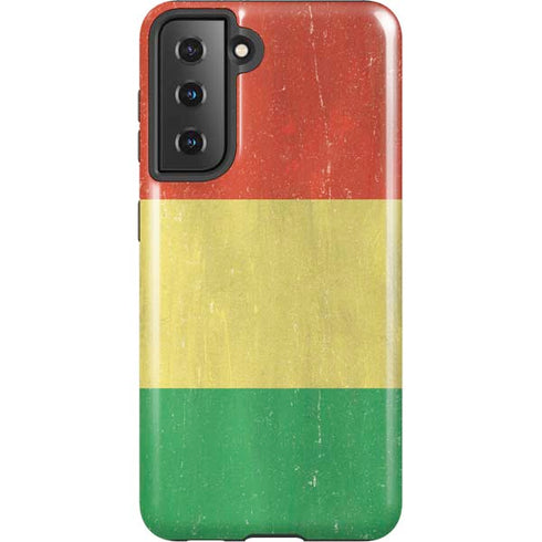 Bolivia Flag Distressed Galaxy S21 5G Pro Case