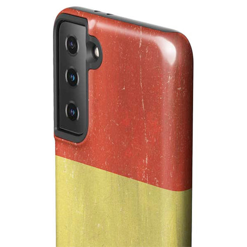 Bolivia Flag Distressed Galaxy S21 Plus 5G Pro Case