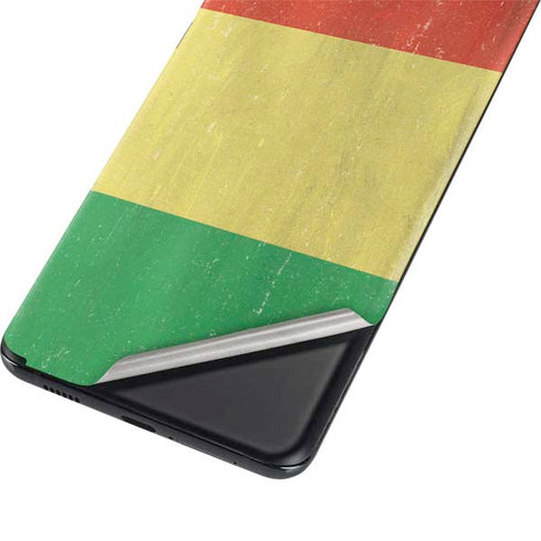 Bolivia Flag Distressed Galaxy S21 Plus 5G Skin