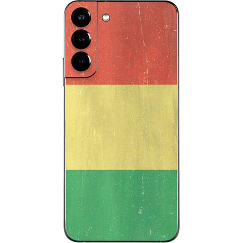 Bolivia Flag Distressed Galaxy S22 Plus Skin