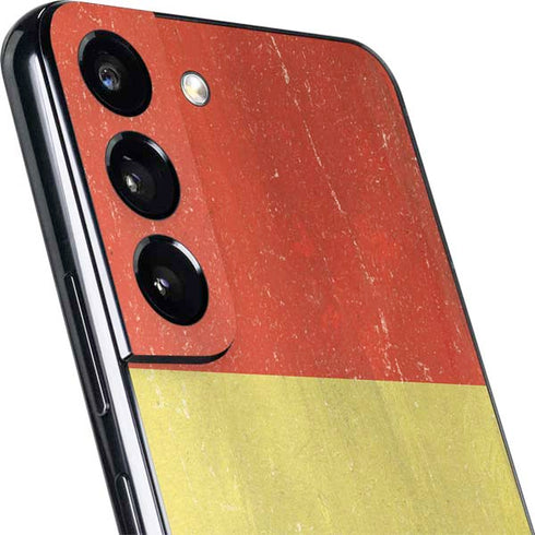 Bolivia Flag Distressed Galaxy S22 Plus Skin