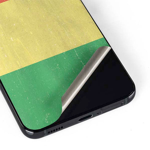 Bolivia Flag Distressed Galaxy S22 Plus Skin