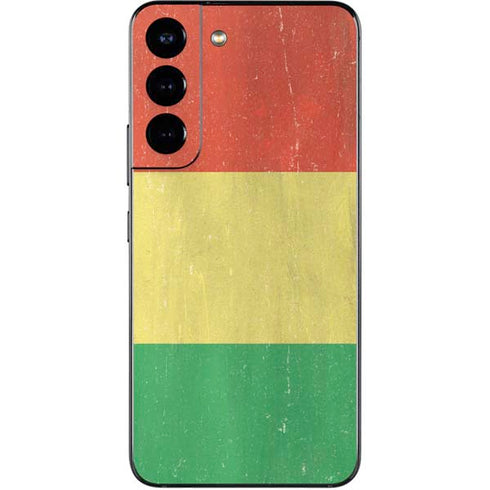 Bolivia Flag Distressed Galaxy S22 Skin