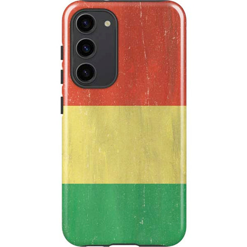 Bolivia Flag Distressed Galaxy S23 Plus Pro Case