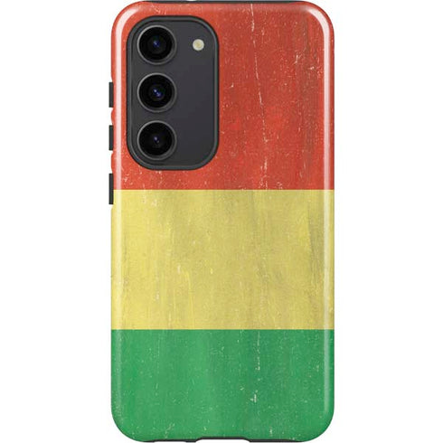 Bolivia Flag Distressed Galaxy S23 Pro Case