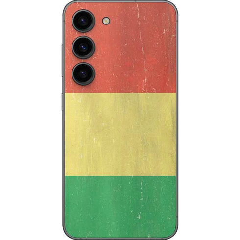 Bolivia Flag Distressed Galaxy S23 Skin