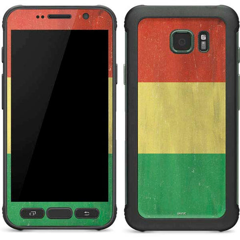 Bolivia Flag Distressed Galaxy S7 Active Skin