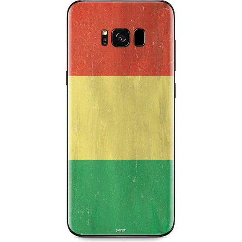Bolivia Flag Distressed Galaxy S8 Plus Skin