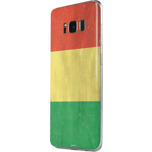 Bolivia Flag Distressed Galaxy S8 Skin