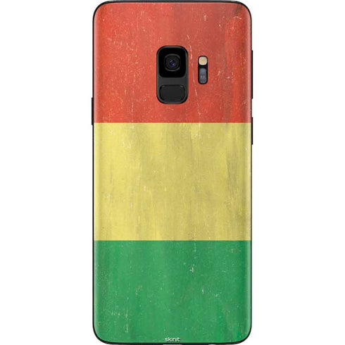 Bolivia Flag Distressed Galaxy S9 Skin
