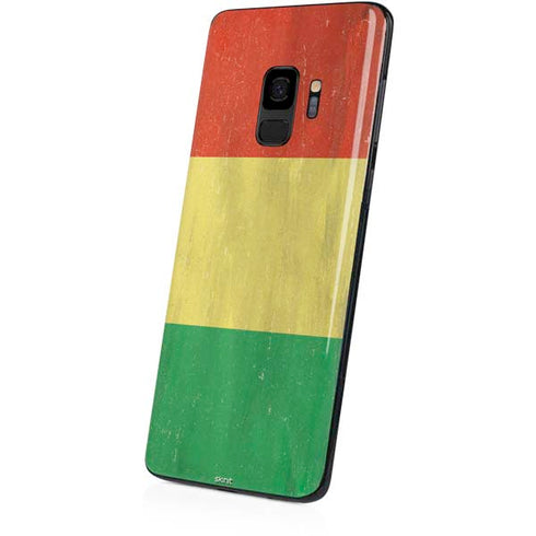 Bolivia Flag Distressed Galaxy S9 Skin