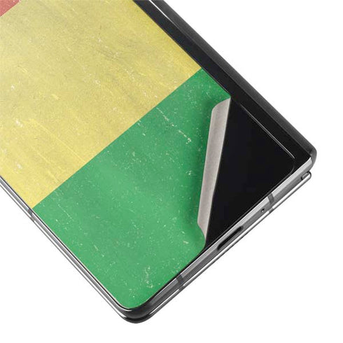 Bolivia Flag Distressed Galaxy Z Fold2 5G Skin