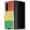 Bolivia Flag Distressed Galaxy Z Fold4 5G Clear Case