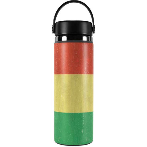 Bolivia Flag Distressed Hydro Flask 20oz Wide Mouth Skin