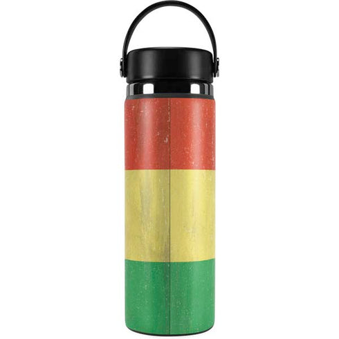 Bolivia Flag Distressed Hydro Flask 20oz Wide Mouth Skin