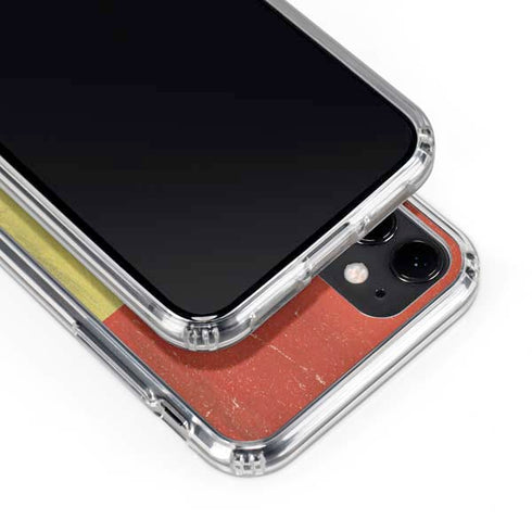 Bolivia Flag Distressed iPhone 11 Clear Case