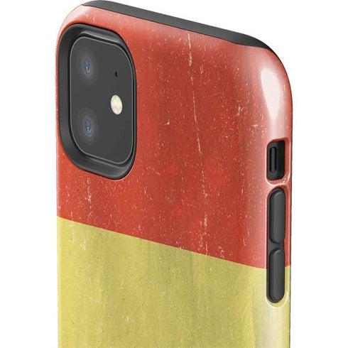 Bolivia Flag Distressed iPhone 11 Impact Case