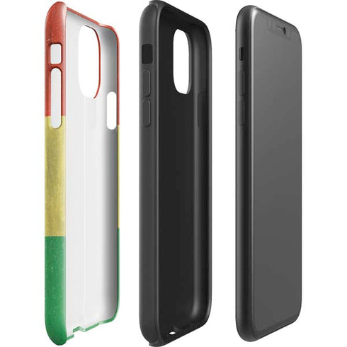 Bolivia Flag Distressed iPhone 11 Impact Case