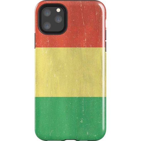 Bolivia Flag Distressed iPhone 11 Pro Max Impact Case