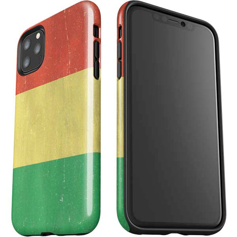 Bolivia Flag Distressed iPhone 11 Pro Max Impact Case