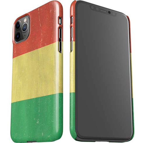 Bolivia Flag Distressed iPhone 11 Pro Max Lite Case