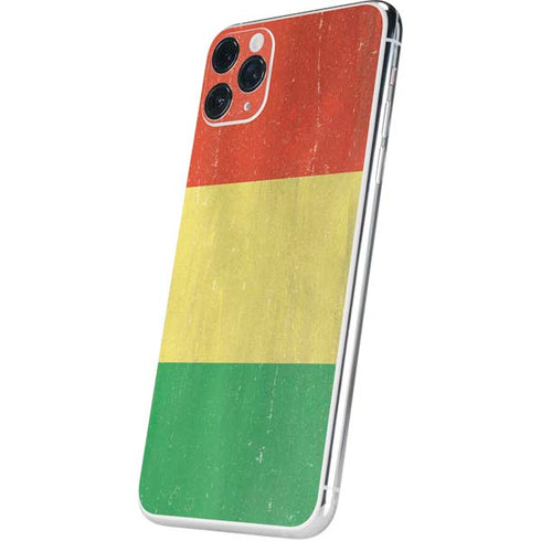 Bolivia Flag Distressed iPhone 11 Pro Max Skin
