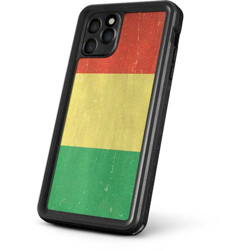 Bolivia Flag Distressed iPhone 11 Pro Max Waterproof Case
