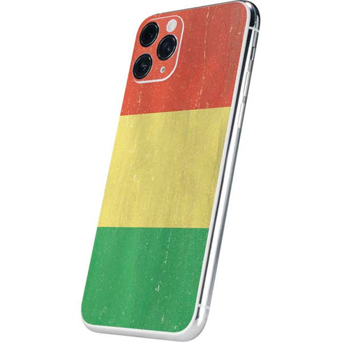 Bolivia Flag Distressed iPhone 11 Pro Skin
