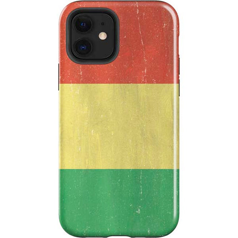 Bolivia Flag Distressed iPhone 12 Impact Case