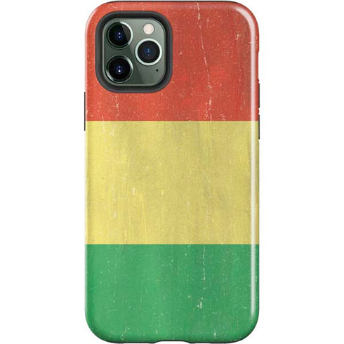 Bolivia Flag Distressed iPhone 12 Pro Impact Case