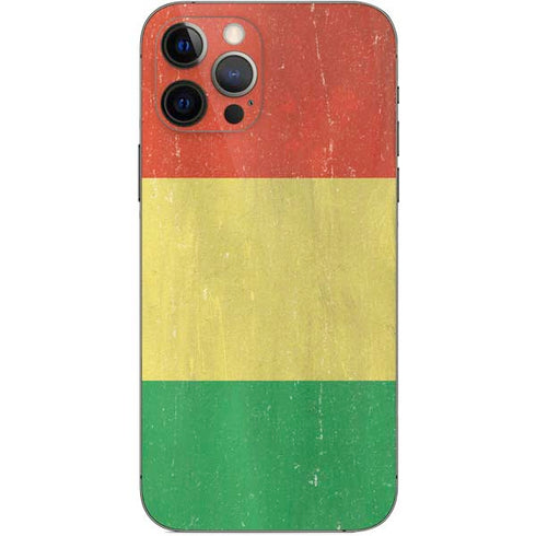 Bolivia Flag Distressed iPhone 12 Pro Skin