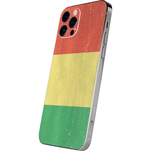 Bolivia Flag Distressed iPhone 12 Pro Skin