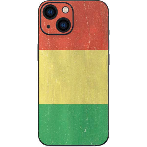 Bolivia Flag Distressed iPhone 13 Mini Skin