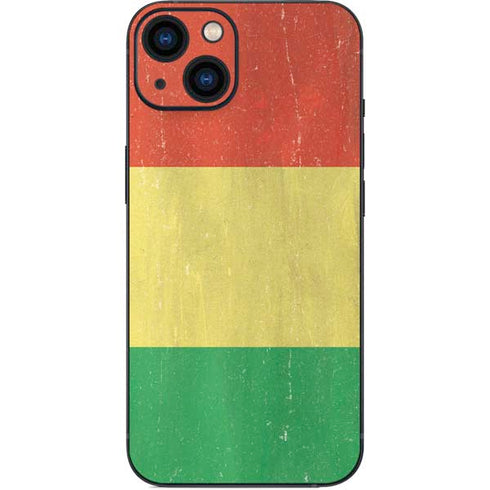 Bolivia Flag Distressed iPhone 13 Skin