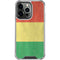 Bolivia Flag Distressed iPhone 15 Pro Clear Case