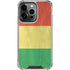 Bolivia Flag Distressed iPhone 14 Pro Clear Case